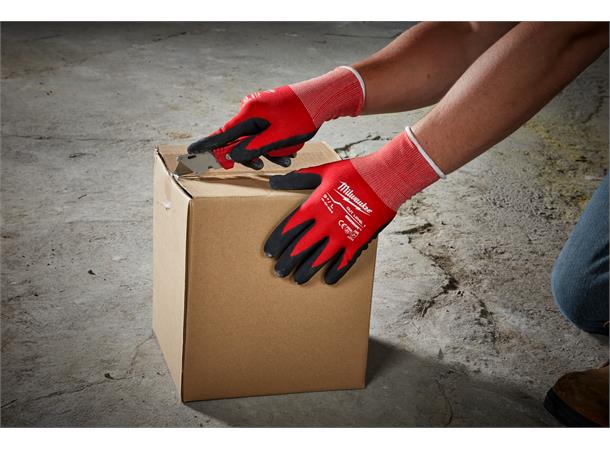 HANSKE MONTERING KUTT A STR: 9/L Nitril - Milwaukee 