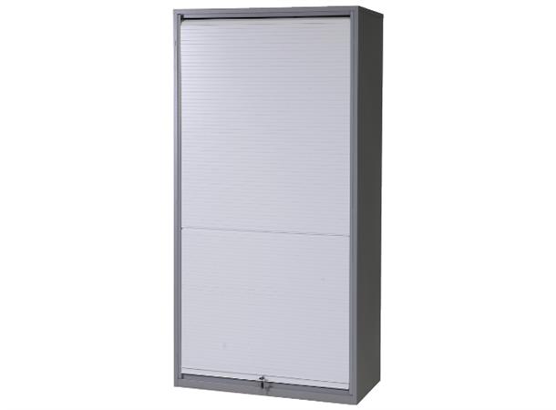 VERKSTEDSKAP MED SJALUSIDØR RAL 7037 2000x1020x540mm 