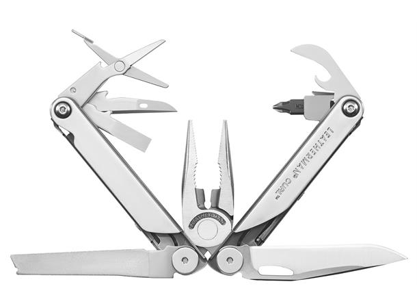 MULTIVERKTØY CURL M/ TASKE Med mulighet for gravering - Leatherman 