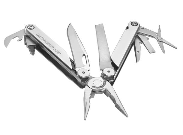MULTIVERKTØY CURL M/ TASKE Med mulighet for gravering - Leatherman 