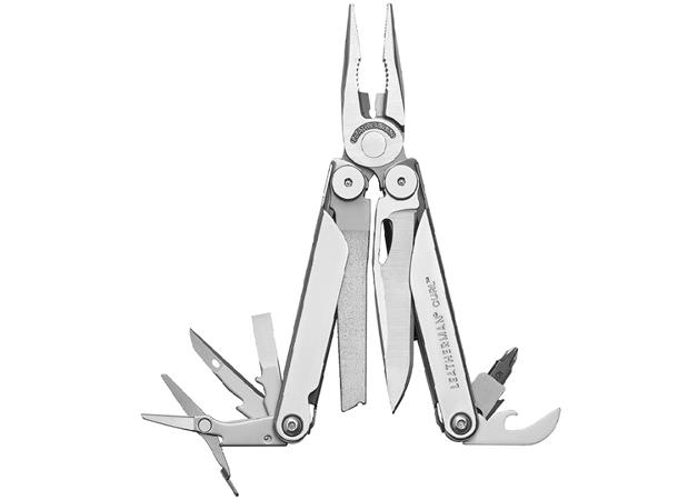 MULTIVERKTØY CURL M/ TASKE Med mulighet for gravering - Leatherman 