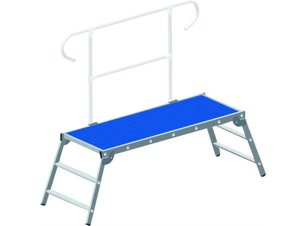 ARBEIDSPLATTFORM INDUSTRI Z300 ZARGES L1700 X B600 X H700mm, sammeleggbar 