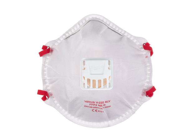 FFP2 VANLIG NRD STØVMASKE 10PK Milwaukee 