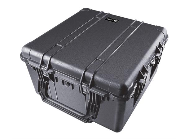 KASSE PELI 1640 SORT UTEN INNHOLD Innv. mål: 602x610x353 mm - Peli 