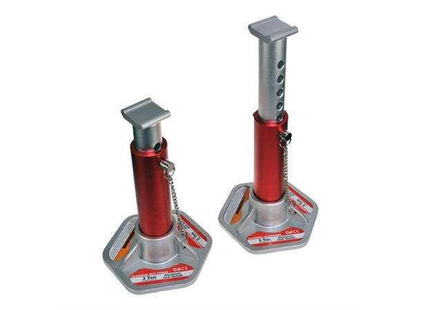 STØTTEBUKK ALU 3 TONN RACING Høyde 272-397mm - FT 