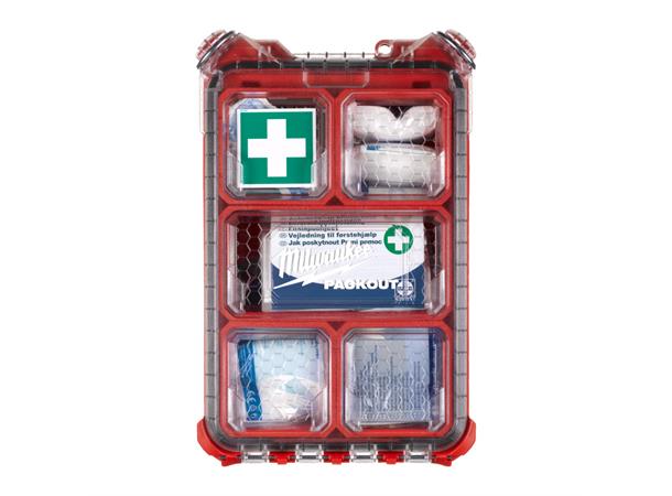 FØRSTEHJELPSKOFFERT DIN 13157 PACKOUT™ Milwaukee tilbehør 