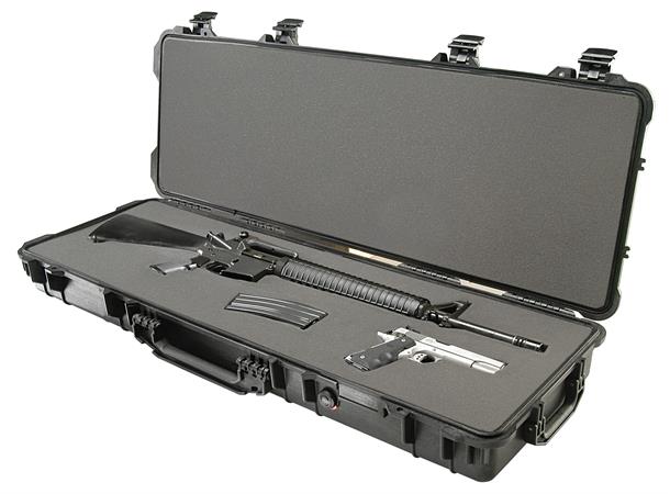 KASSE PELI 1720 M/SKUM, SORT Innv. mål: 1067x343x133 mm Peli 