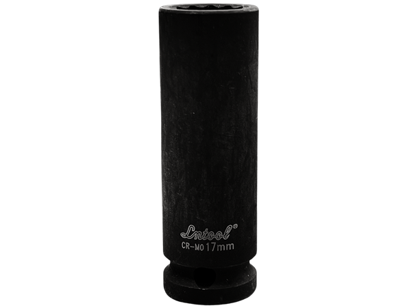KRAFTPIPE 1/2" DR. LANG 10MM TOLVKANT 78mm lengde - KC Tools 
