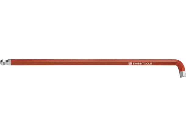 SEKSKANTNØKKEL M/KULE - 6MM - RØD PB Swiss Tools - PB 2212.L 6 RE 