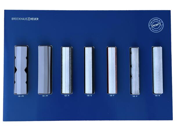 BAKKER FOR SKRUSTIKKE SETT 7 PAR 120MM Type P, G, F, N, Fi, PR, PP - Brockhaus 
