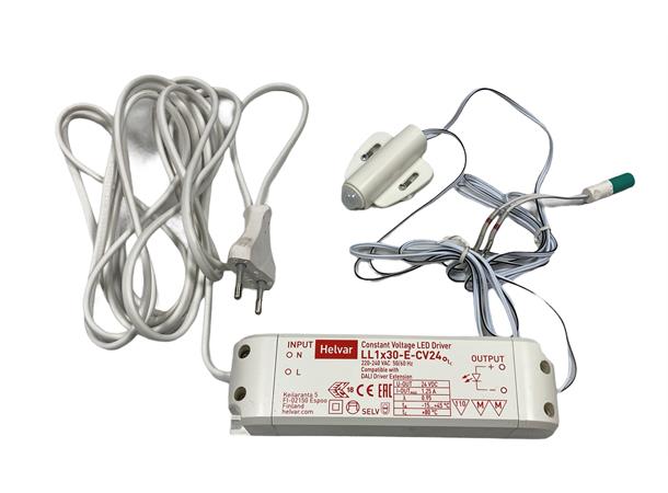 DRIVER/SENSORKIT LED 30 W For skap og hyller, Gigant 