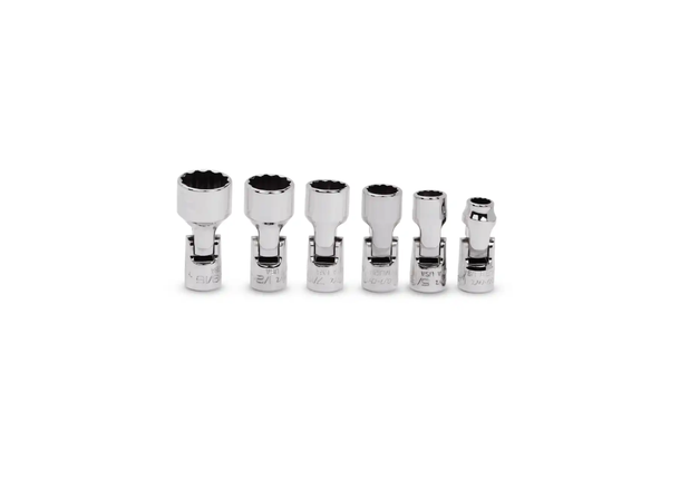 LEDDPIPESETT 1/4" TOLVKANT 6STK 106TMUA - Snapon 