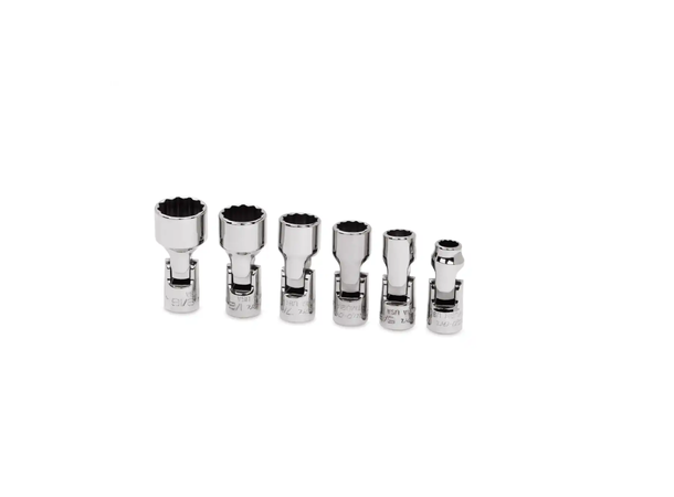 LEDDPIPESETT 1/4" TOLVKANT 6STK 106TMUA - Snapon 