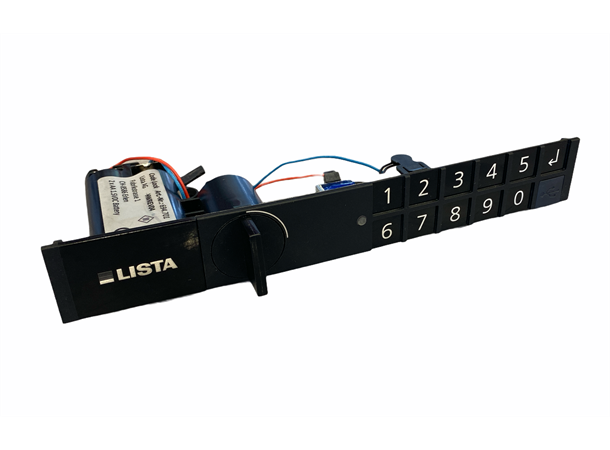 KODELÅS FOR LISTA VOGN Replacement module drawer cab. Code lock 