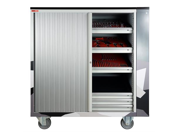 ROLLER CABINET AVIATION BELL-412 Inclined drawers, side cabinet, FTC 