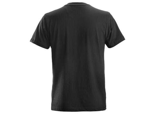 T-SKJORTE 2502 SORT STR: XS Snickers 