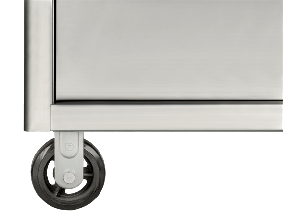 VOGN RUSTFRI 40" ROBUST BAHCO 7 SKUFFER B1100xH986xD501mm, Skuff: 3x50, 4x1116mm 