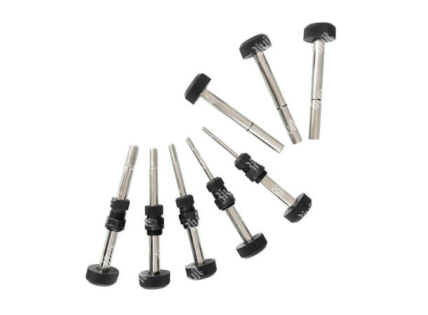 BLINDMUTTERSKRALLE M5-M12 RIV906 For blindmuttere M5 - M12, Plastkoffert 