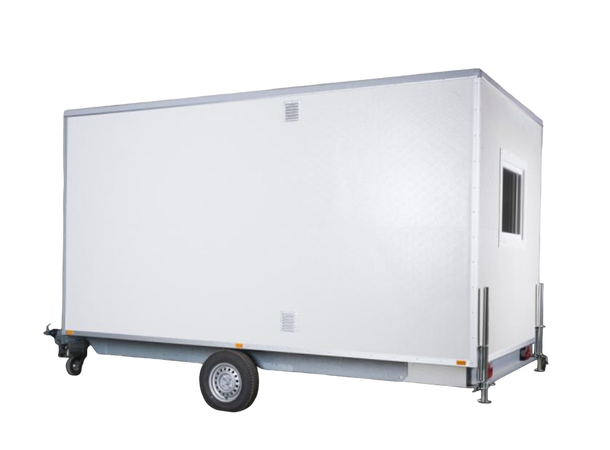 SPISEVOGN 433, 6 PERSONER, TOALETT LAGER Tilhenger, L5999xB2470xH3050mm 