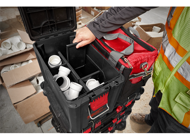VERKTØYKASSE KOMPAKT PACKOUT™ Milwaukee tilbehør 