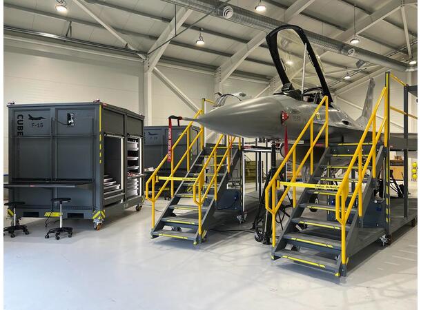 MOBILE MAINTENANCE WORKSTATION CUBE Aircraft workstation, Deployment, FTC 