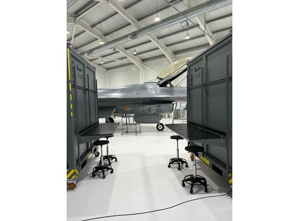 MOBILE MAINTENANCE WORKSTATION CUBE Aircraft workstation, Deployment, FTC 
