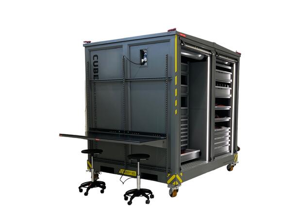 MOBILE MAINTENANCE WORKSTATION CUBE Aircraft workstation, Deployment, FTC 