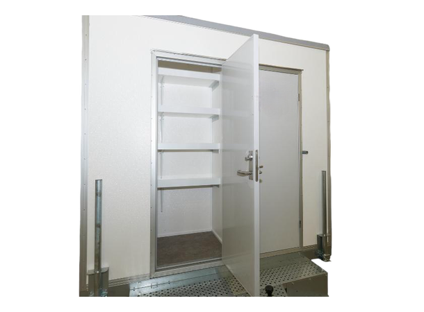 SPISEVOGN 613,11 PERSONER, TOALETT LAGER Tilhenger, L7759xB2460xH3050mm 