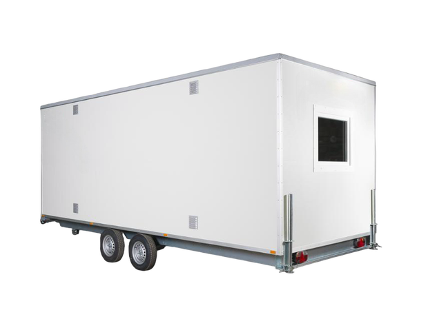 SPISEVOGN 613,11 PERSONER, TOALETT LAGER Tilhenger, L7759xB2460xH3050mm 