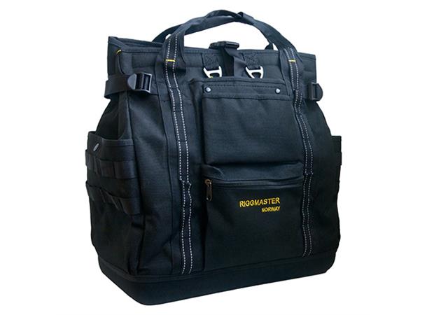 VERKTØYSEKK STOR 40L 2128 8+4 Inv/Utv D-Ringer Riggmaster 