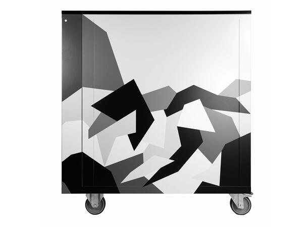 ROLLER CABINET AVIATION AW139 Inclined drawers, side cabinet, FTC 