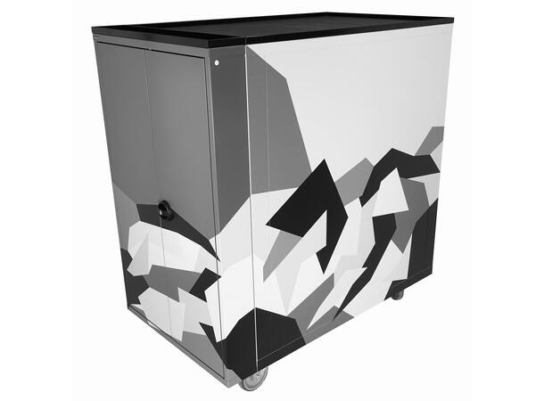 ROLLER CABINET AVIATION AW139 Inclined drawers, side cabinet, FTC 