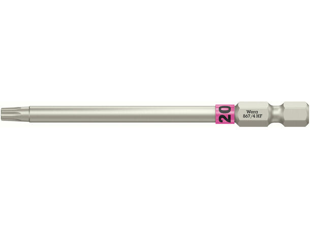 BITS 1/4" TORX® HF TX20 89MM 867/4 HF Wera 