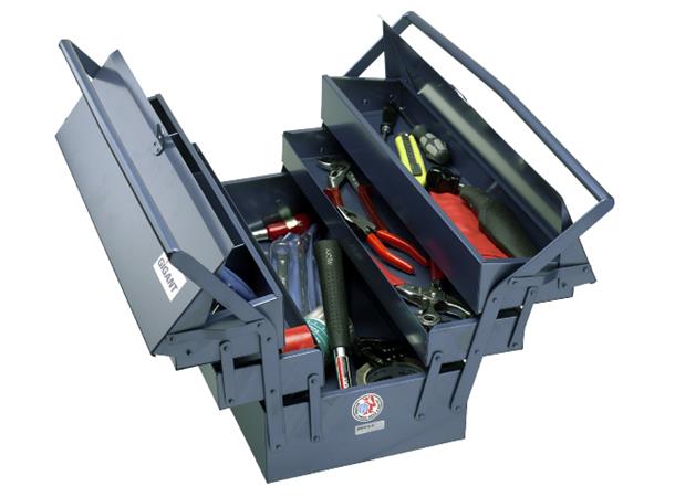 VERKTØYKASSE 612-5 660X200X220 5-rom 7,2kg Gigant 