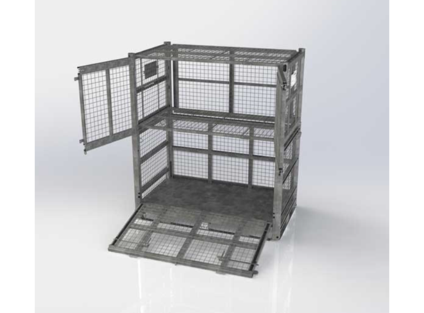 LOCKER BASKET MEDIUM For Container, Deployment, storage 