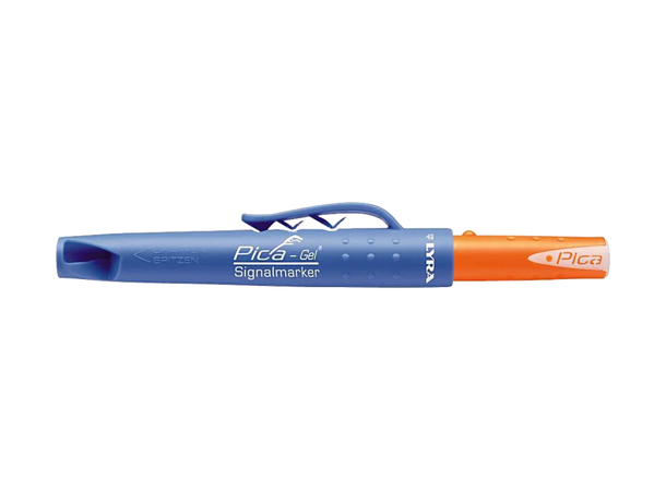MERKEPENN PICA GEL HVIT Hvit vannbestandig merkestift 