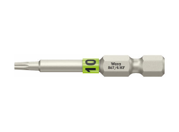 BITS 1/4" TORX® HF TX10 50MM 867/4 HF Wera 