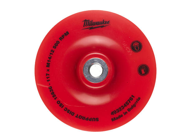 FLEKSIBEL SLIPETALLERKEN 125MM Komplett med M14 flensemutter Milwaukee 