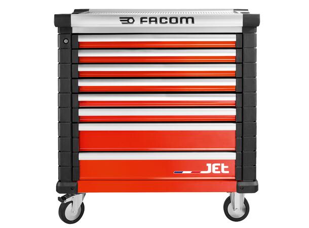 VERKTØYVOGN M4 RØD JET 8 SKUFFER JET.8M4A - Facom 