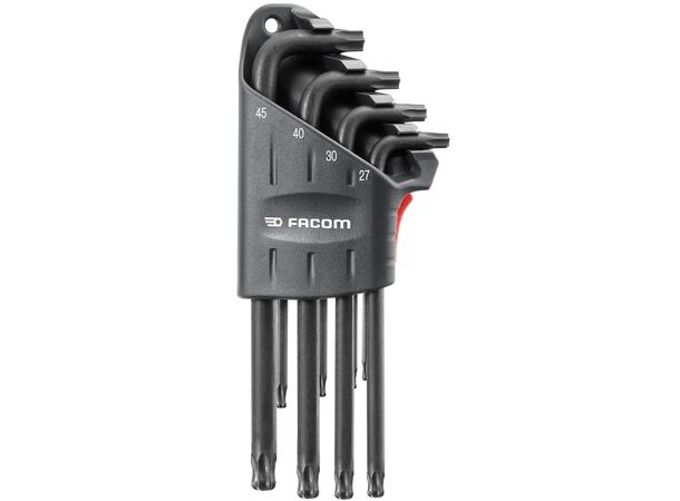 TORX® NØKKKELSETT 8 DELER TX10-TX45 L-nøkler - Facom 