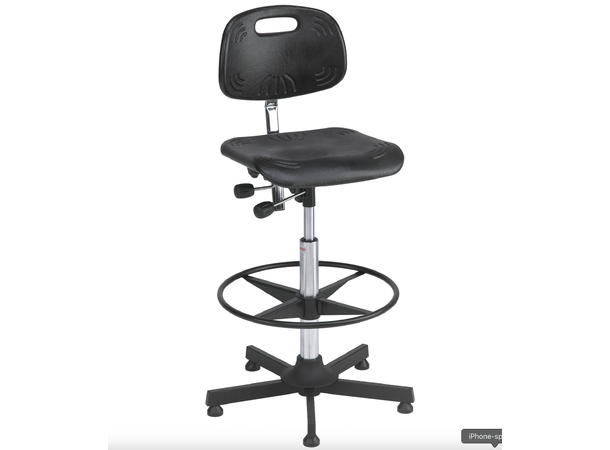 STOL CLASSIC HØY 680-940MM Industristol Classic PU 