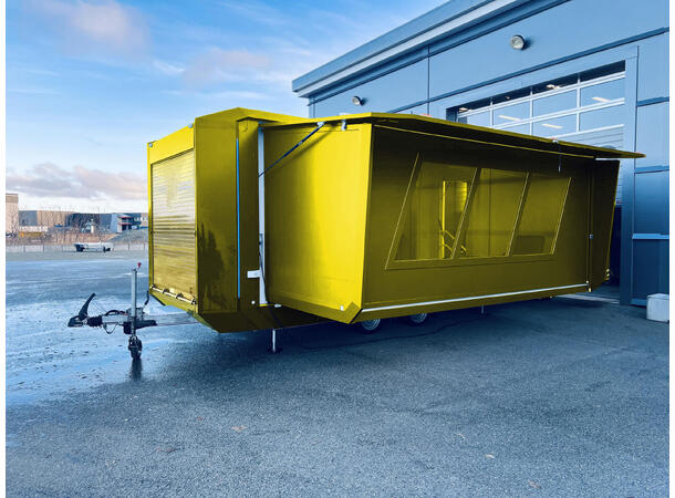 MOBILE FLEXMODULE TRAILER EXT. FIRST AID 3 in 1 solution, 3500 kg, 28m2 