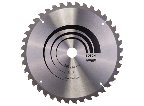 SIRKELSAGBL Ø305X30MM 40T -5GR TRE Bosch 